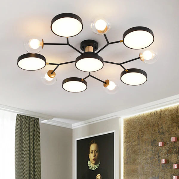 Ceiling Light | Branch Multi-Disc LED Fixture