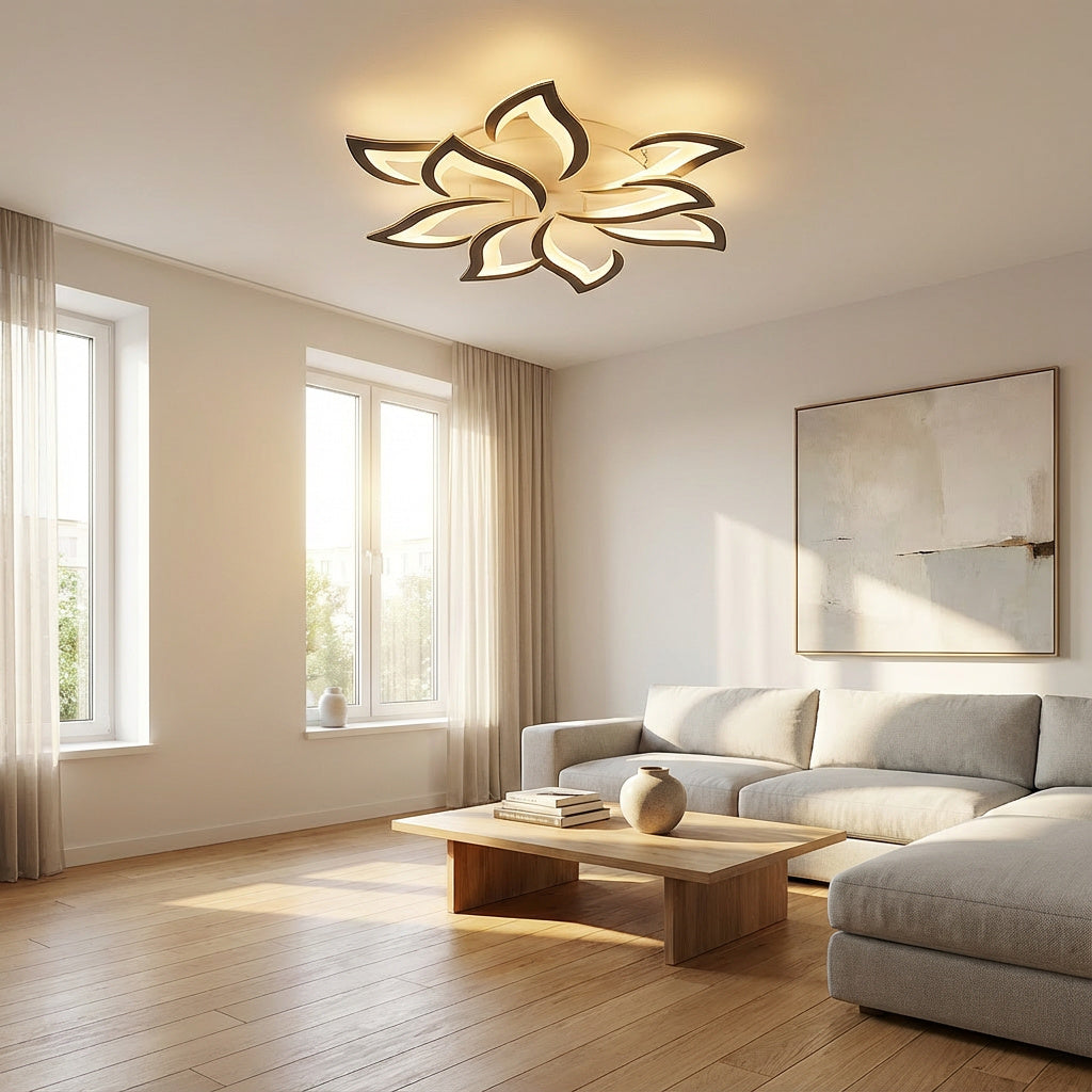 Ceiling Light | Flower Shape LED Fixture