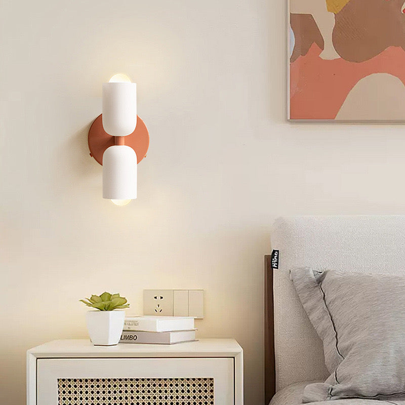 Wall Light | Dual Cylinder Sconce