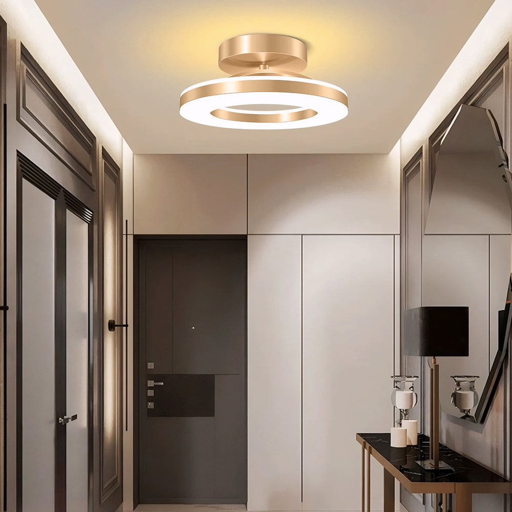 Ceiling Lights | Minimalist Ring LED Fixture