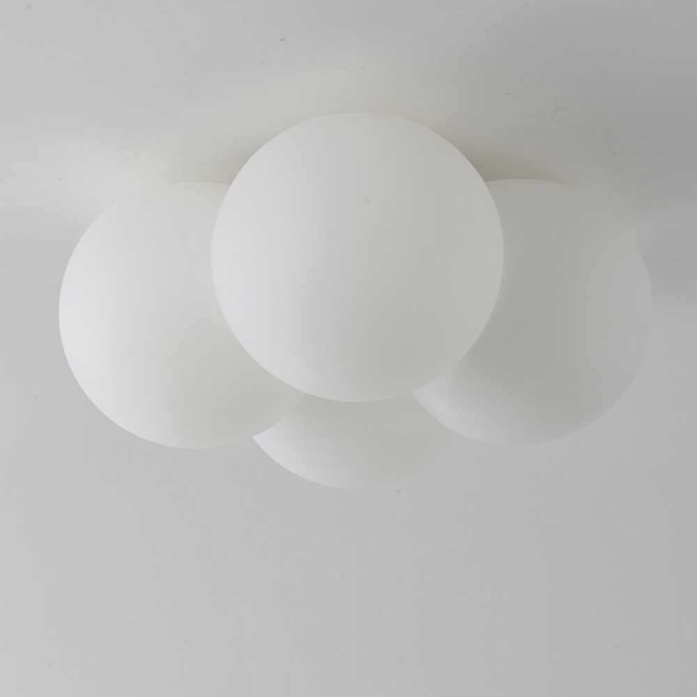 Cloud Inspired LED Ceiling Light | Modern Soft Glow Flush Mount Fixture