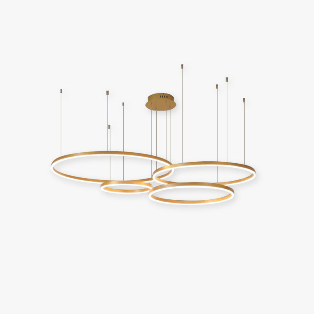 Modern Pendant Light with Ring Design | Contemporary Ceiling