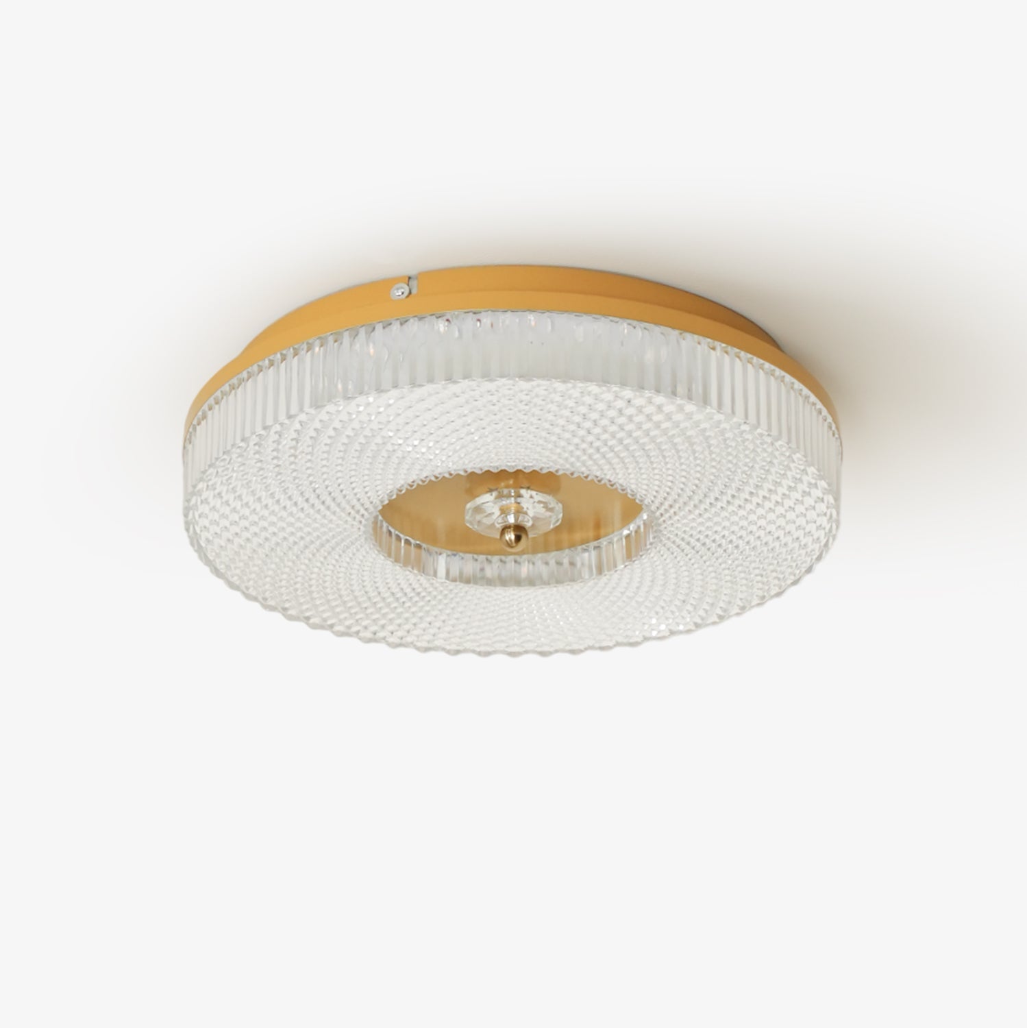 Ceiling Light | Round LED Textured Flush
