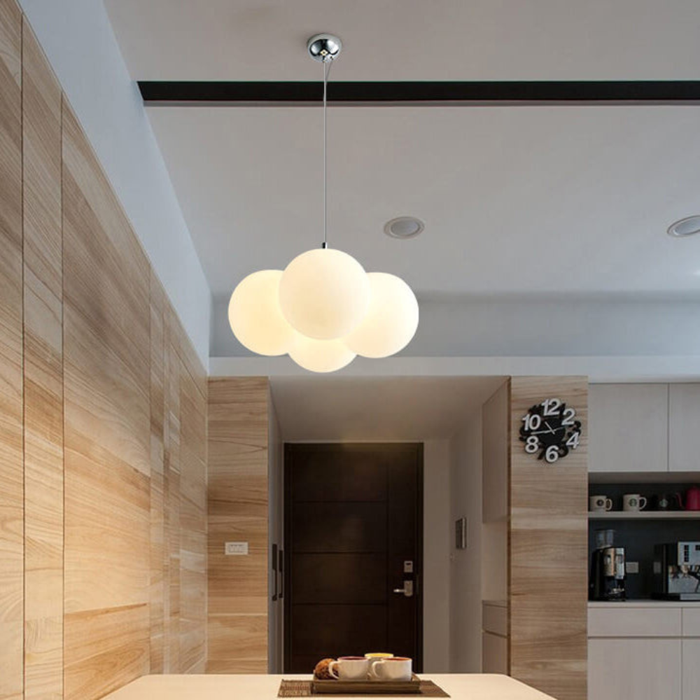 Cloud Inspired LED Ceiling Light | Modern Soft Glow Flush Mount Fixture