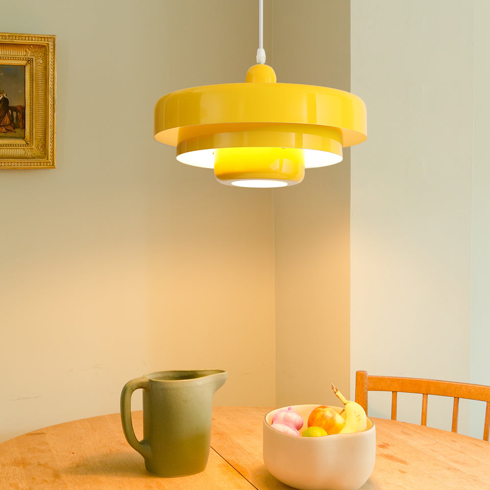 Dining Room Modern Pendant Light | Mid Century Round