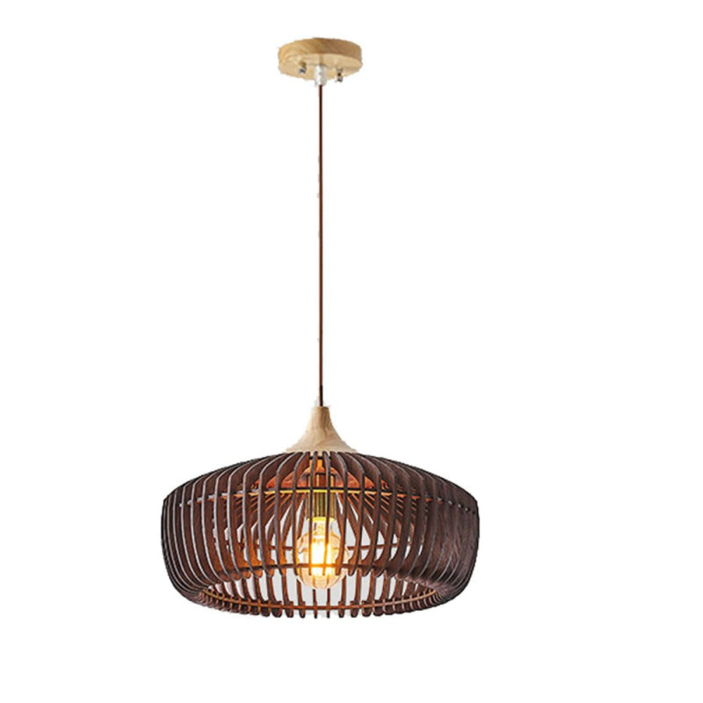 Nordic Style LED Pendant Light | Minimalist Japanese Hanging Fixture for Bedroom or Living Room