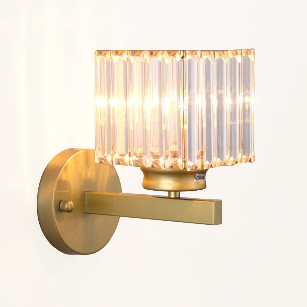 Wall Light | Textured Glass Fixture
