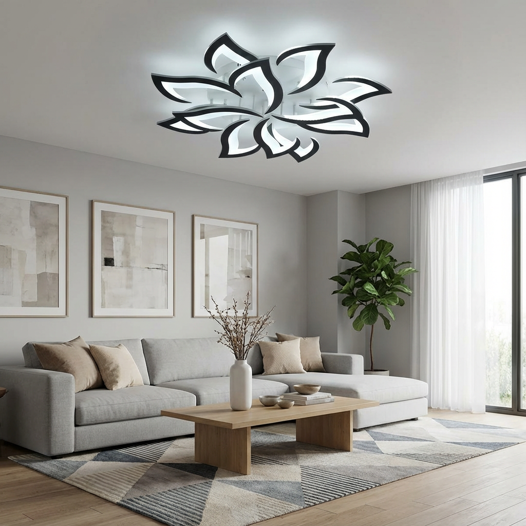 Ceiling Light | Flower Shape LED Fixture