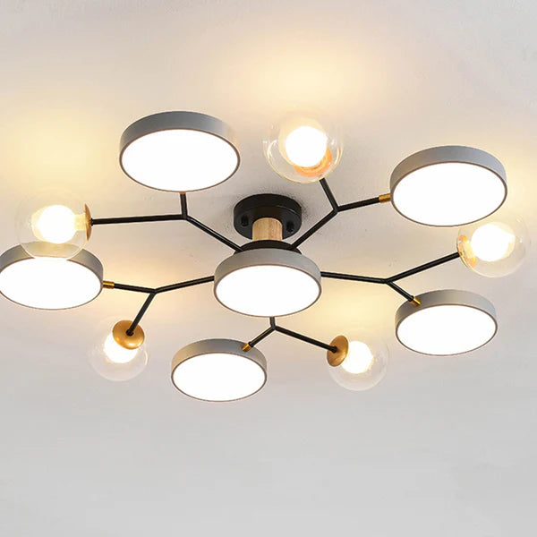 Ceiling Light | Branch Multi-Disc LED Fixture