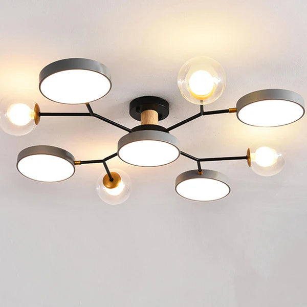 Ceiling Light | Branch Multi-Disc LED Fixture