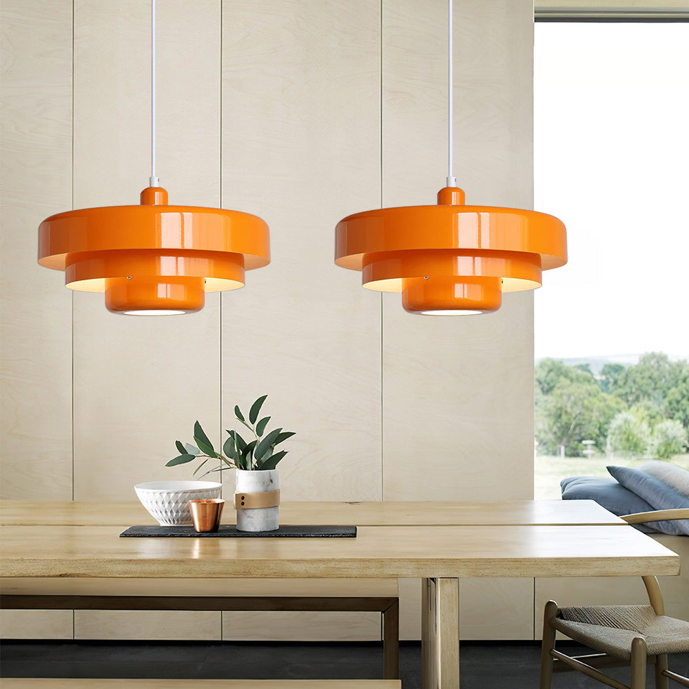 Dining Room Modern Pendant Light | Mid Century Round