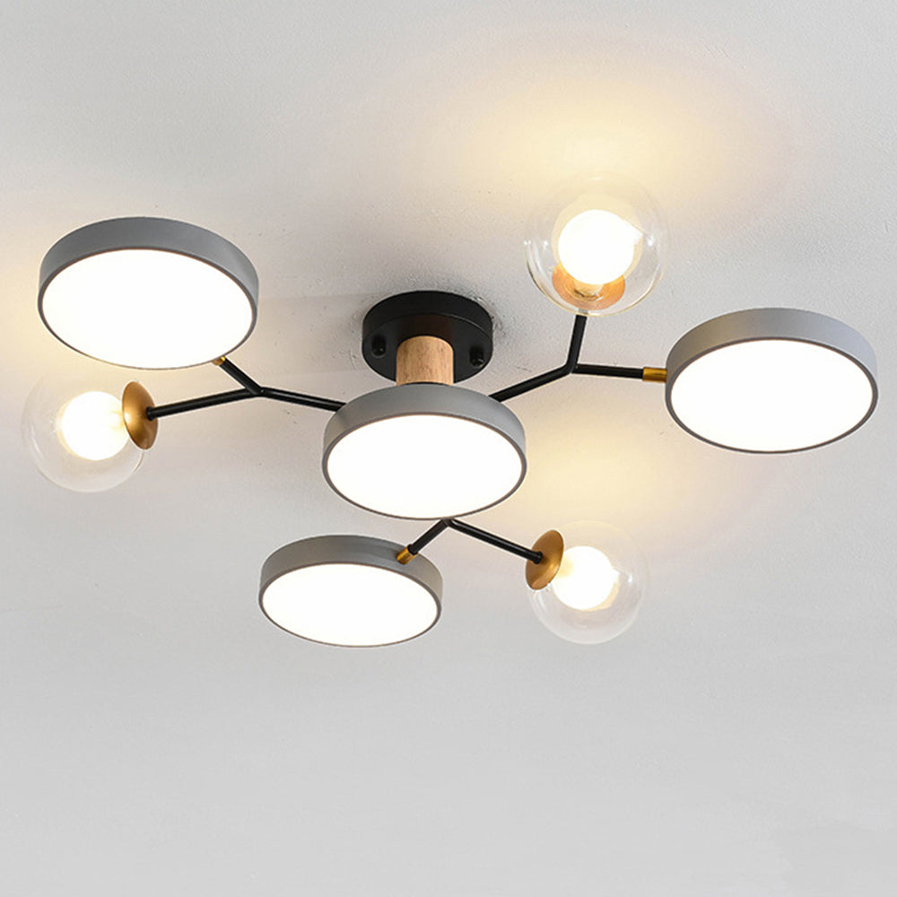 Ceiling Light | Branch Multi-Disc LED Fixture