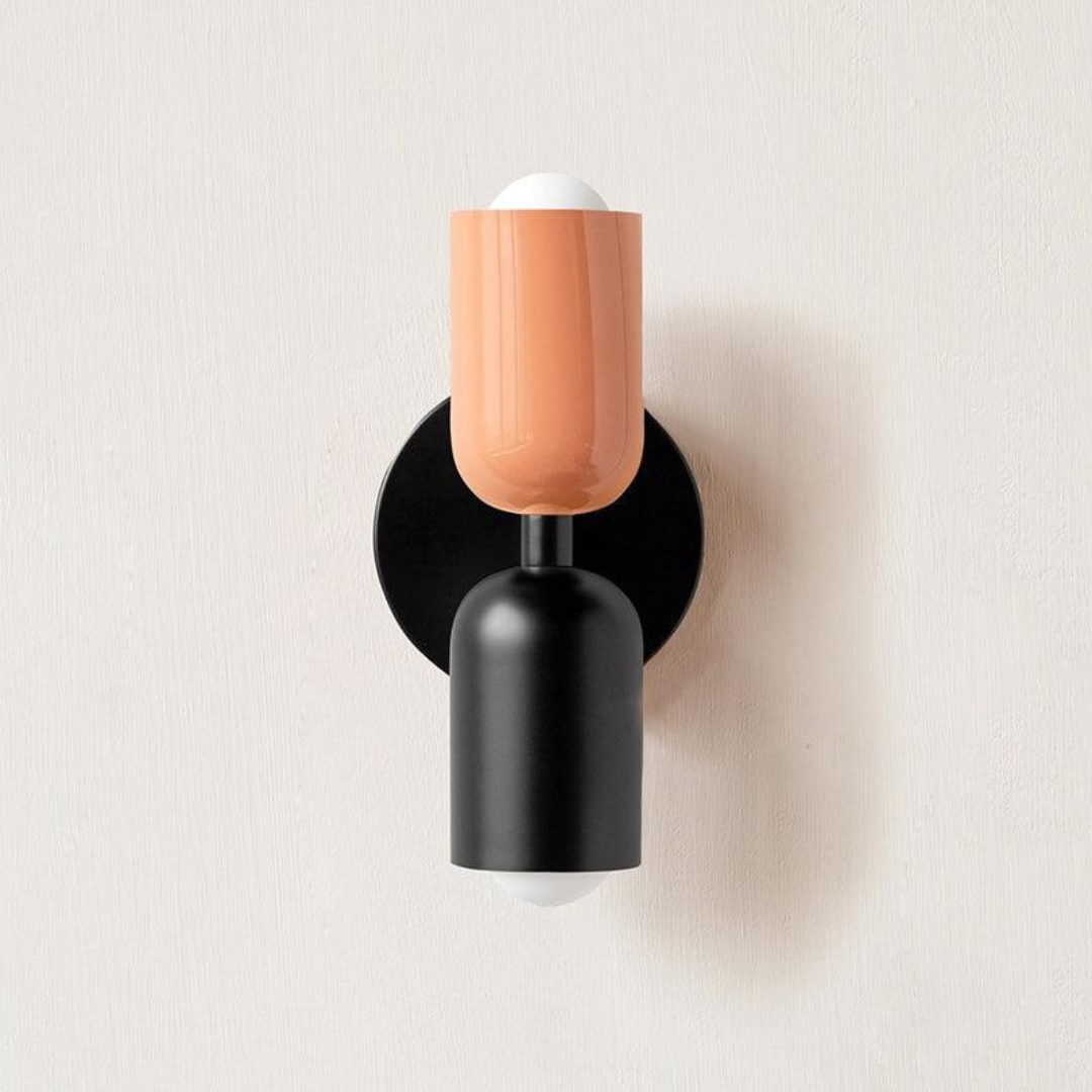Wall Light Modern | Dual Cylinder Fixture