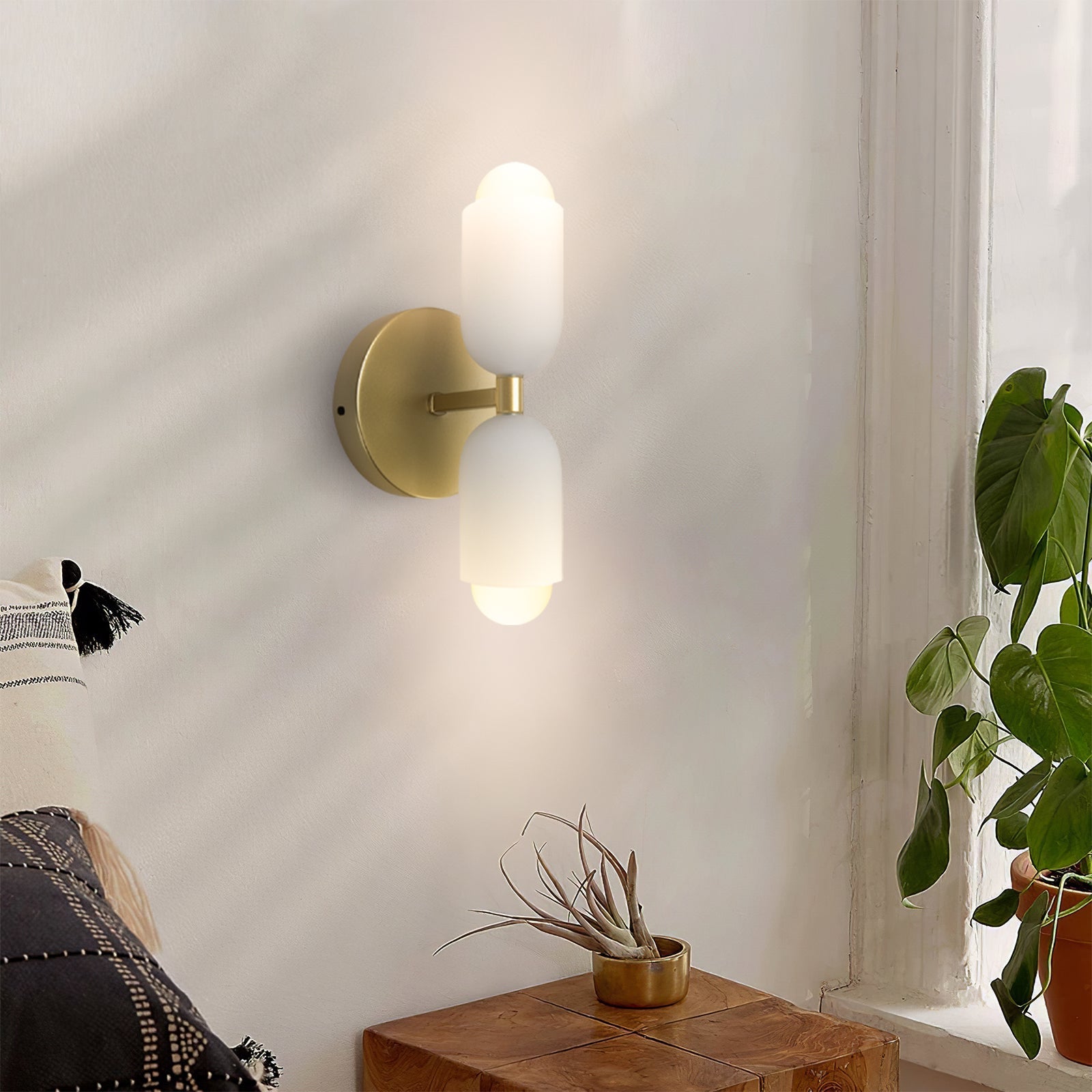 Wall Light | Dual Cylinder Sconce