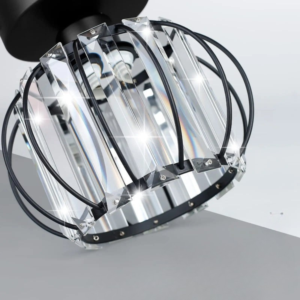 Crystal Flush Light | Nordic Style Ceiling Fixture