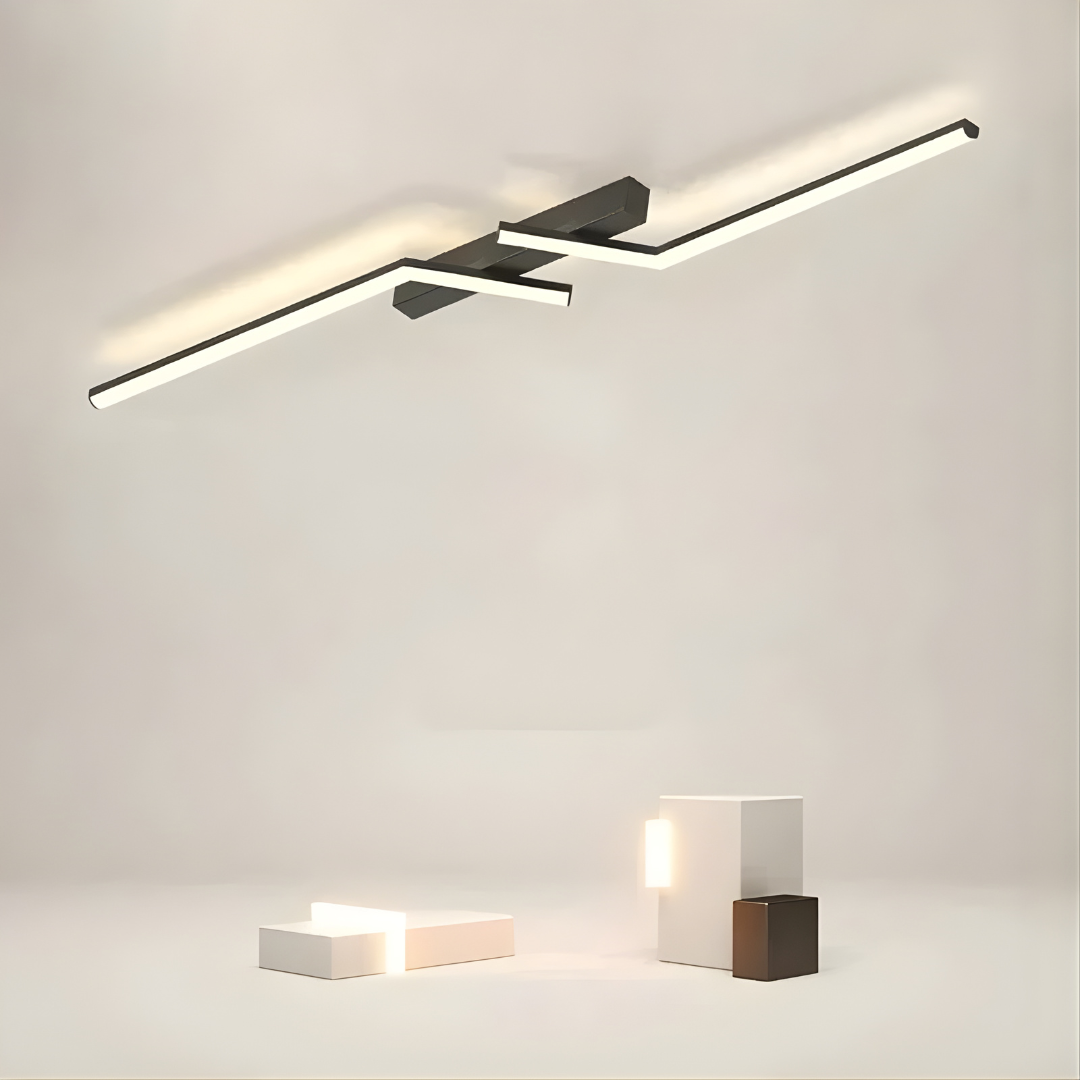 Ceiling Light | Linear LED Multi-Arm Geometric Design