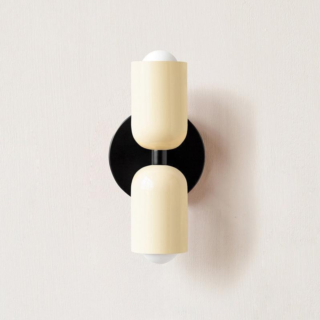 Wall Light Modern | Dual Cylinder Fixture