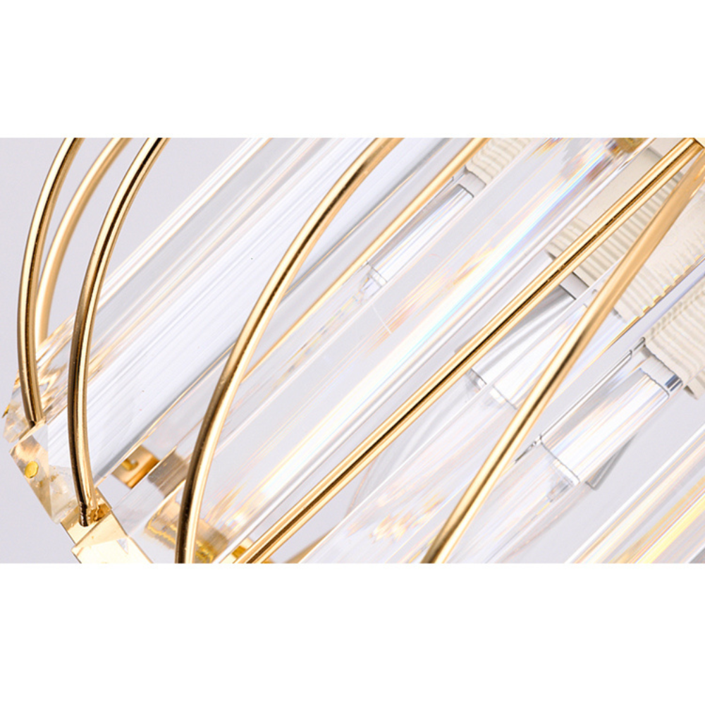 Crystal Flush Light | Nordic Style Ceiling Fixture