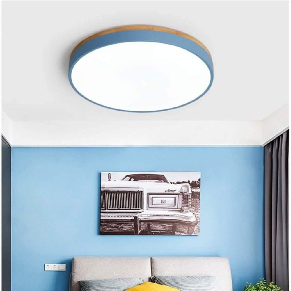 Flush Mount Ceiling Light | Round Disc Design for Modern Interiors