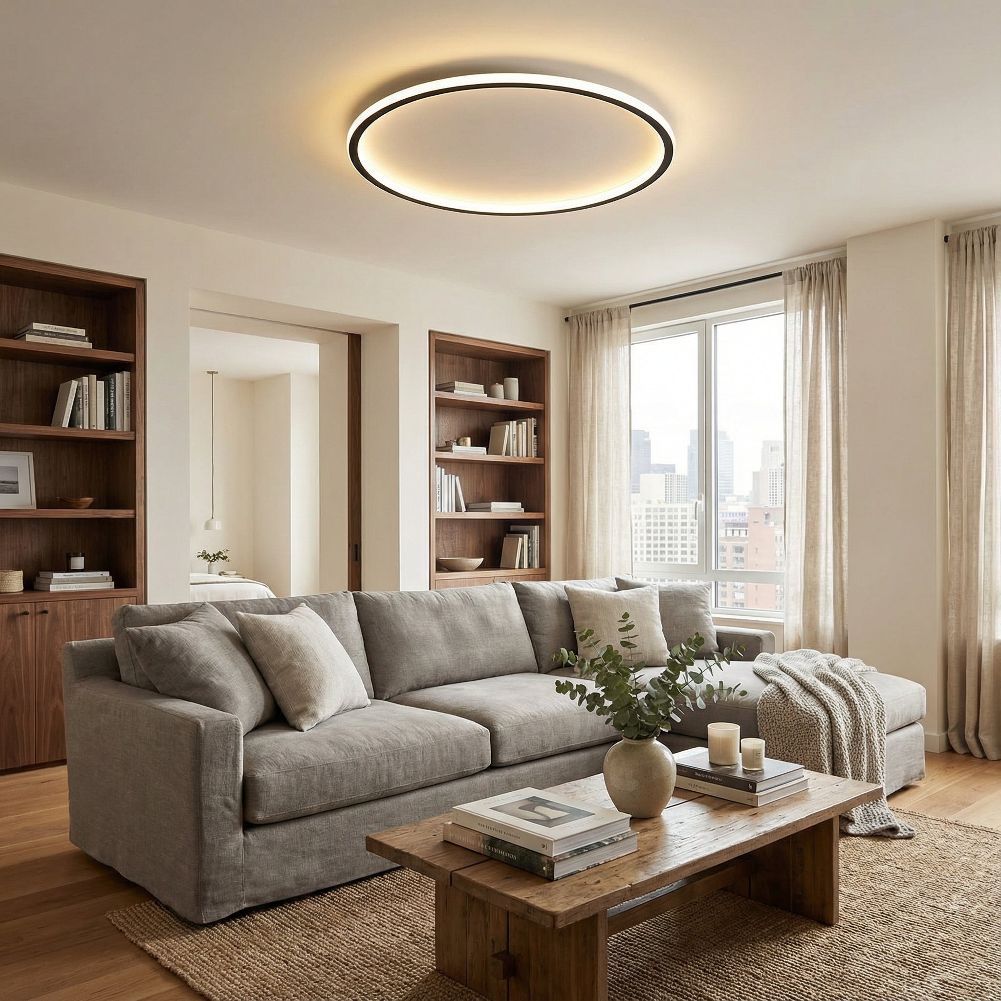 Ceiling Light | Round Flush Ceiling Mount