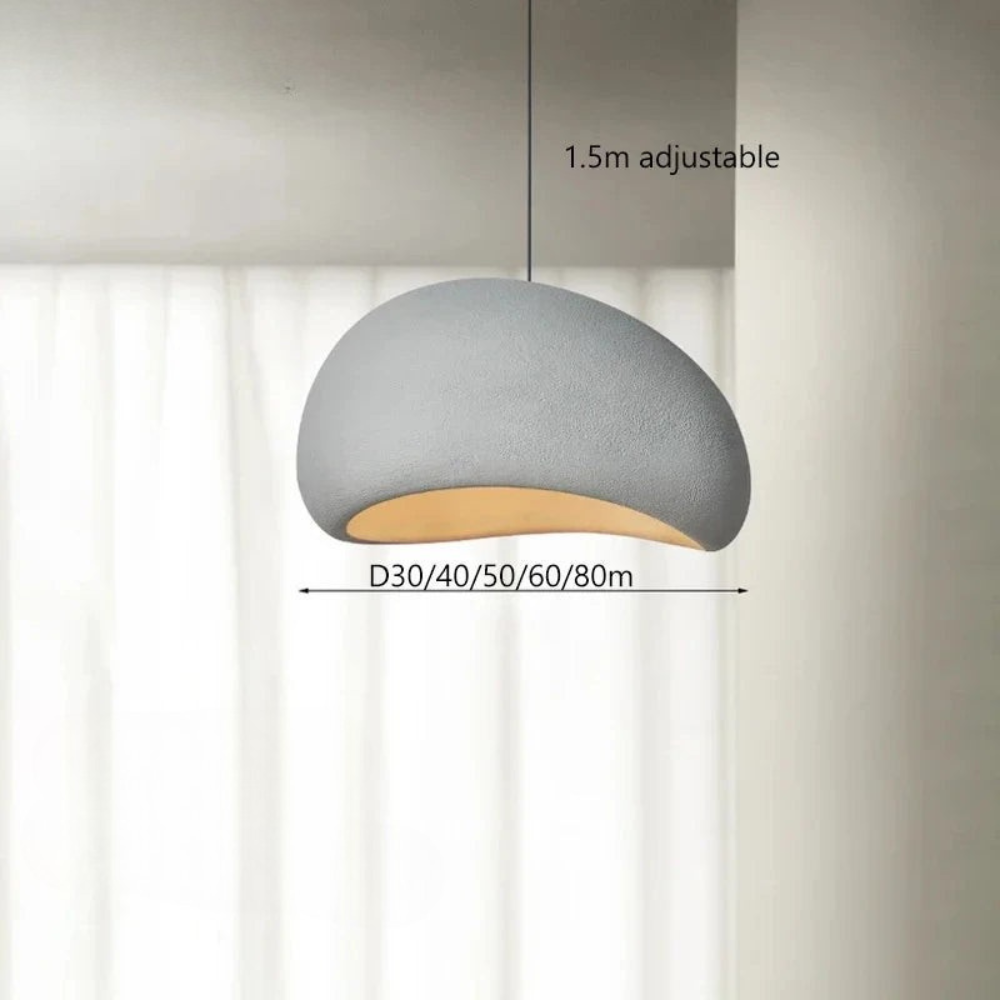 Pendant Light | Wabi Sabi Style Hanging Fixture