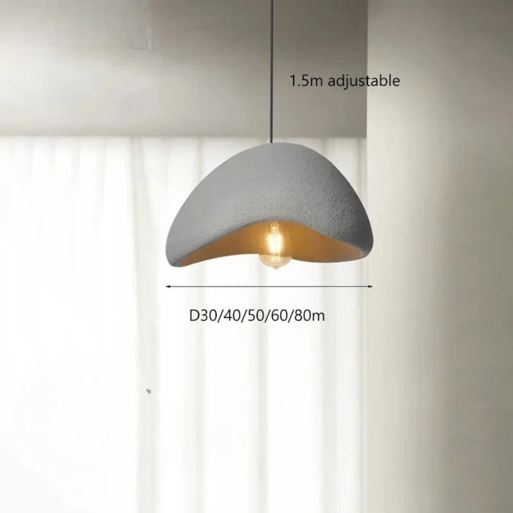 Pendant Light | Wabi Sabi Style Hanging Fixture