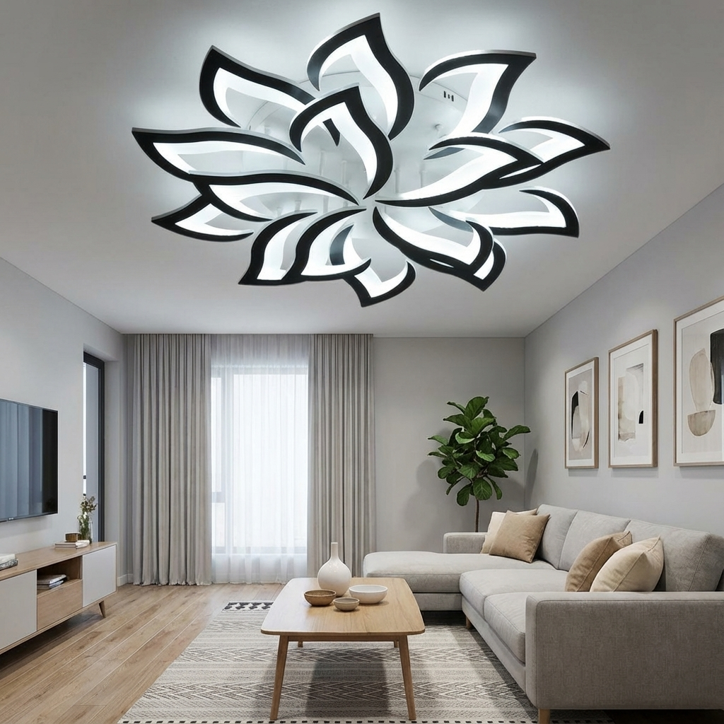Ceiling Light | Flower Shape LED Fixture