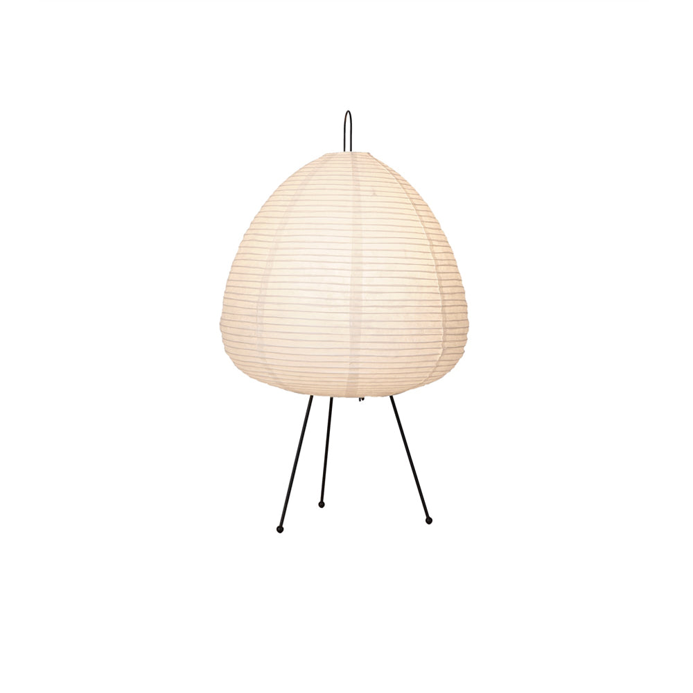 Table Lamp | Paper Shade Sculptural Table Light