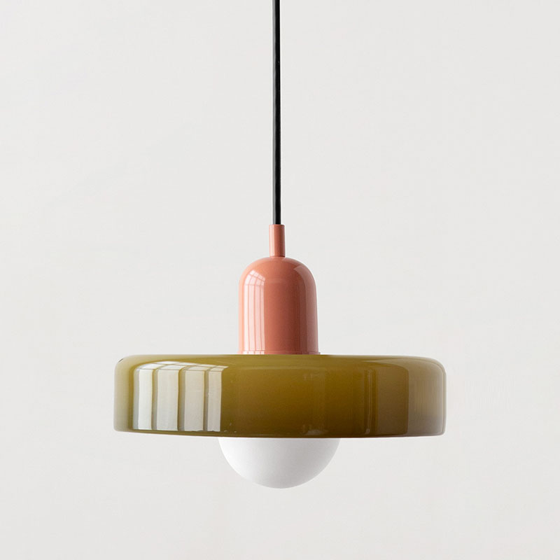 Modern Pendant Light | Triple Glass Ceiling Fixture