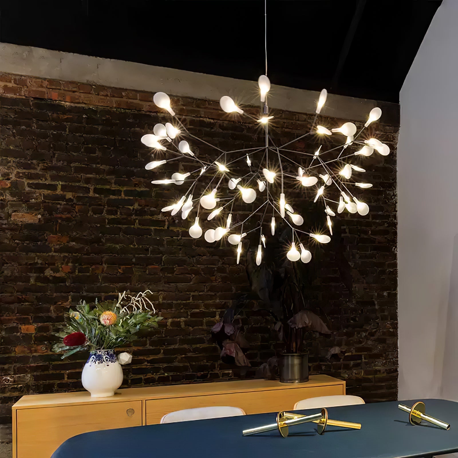 Branch-Inspired Chandelier | Multi-Head Ceiling Light