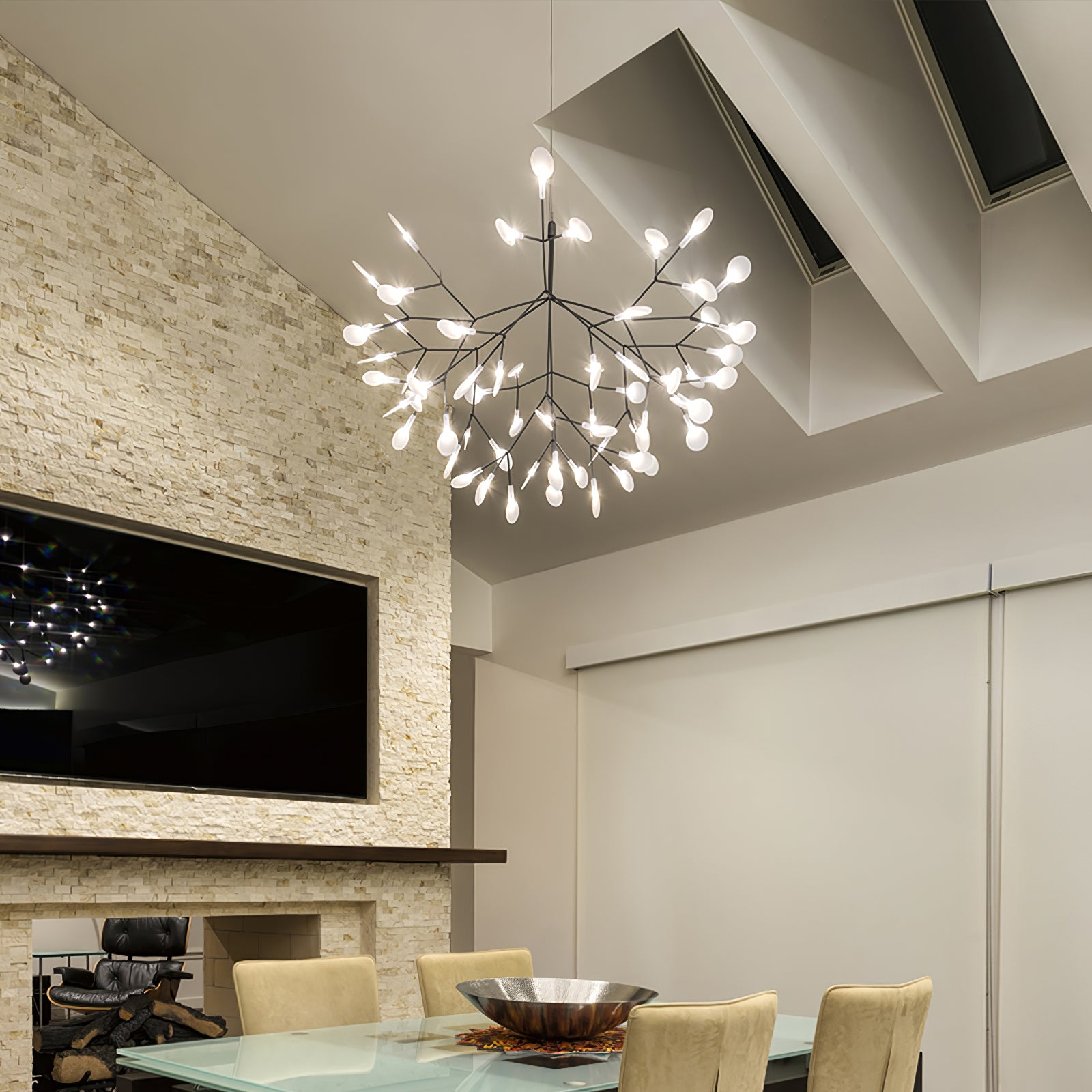 Branch-Inspired Chandelier | Multi-Head Ceiling Light