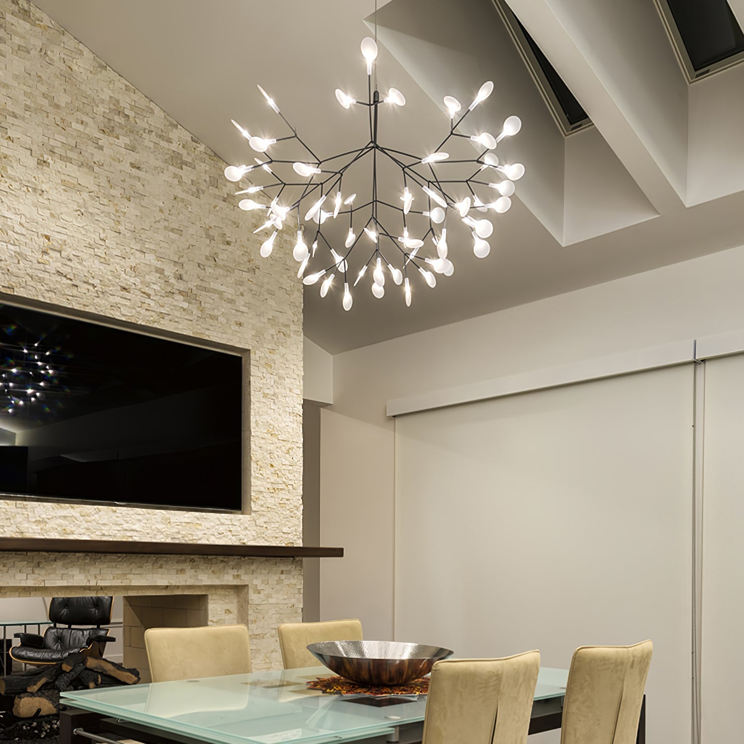 Branch-Inspired Chandelier | Multi-Head Ceiling Light