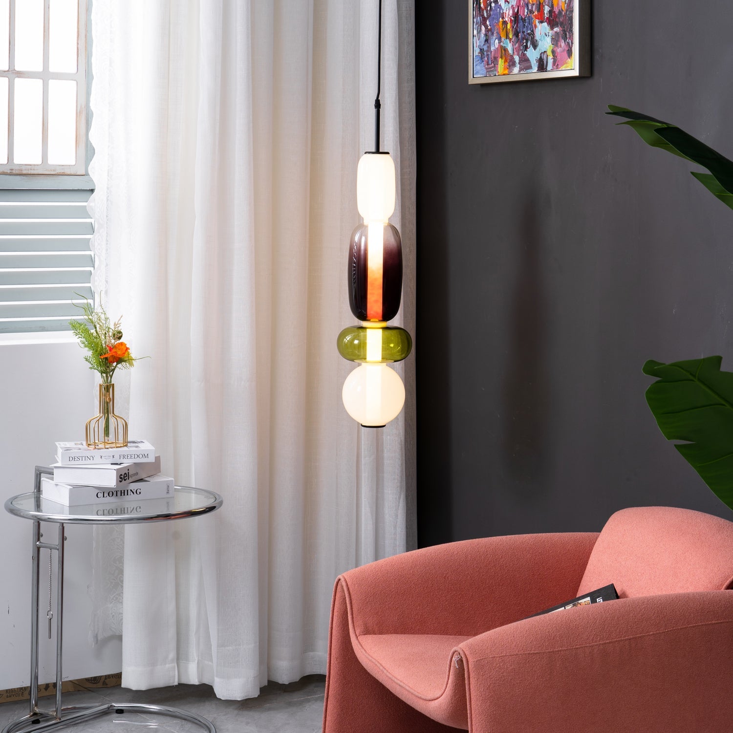 Pendant Light LED | Layered Shade Ceiling Design