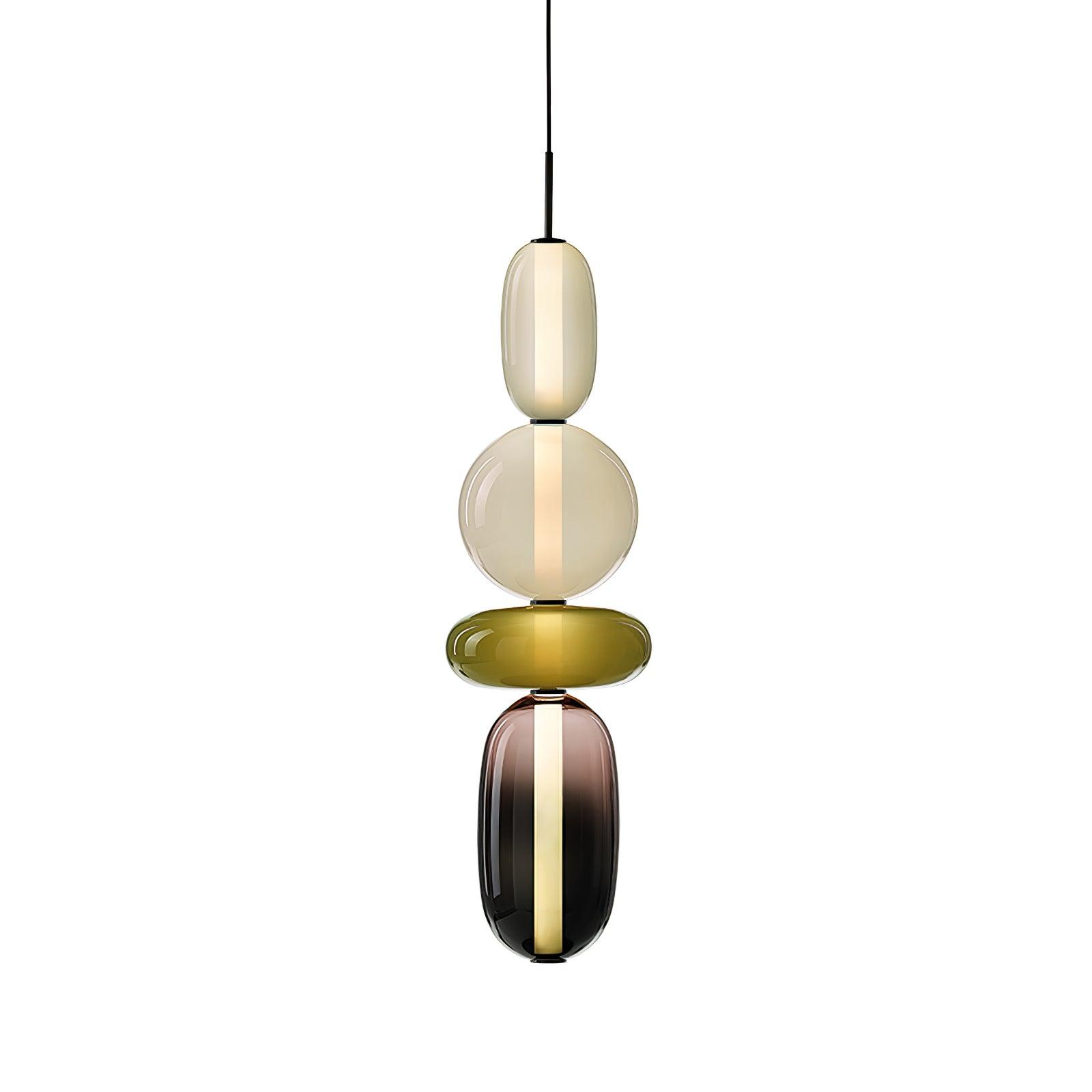 Pendant Light LED | Layered Shade Ceiling Design