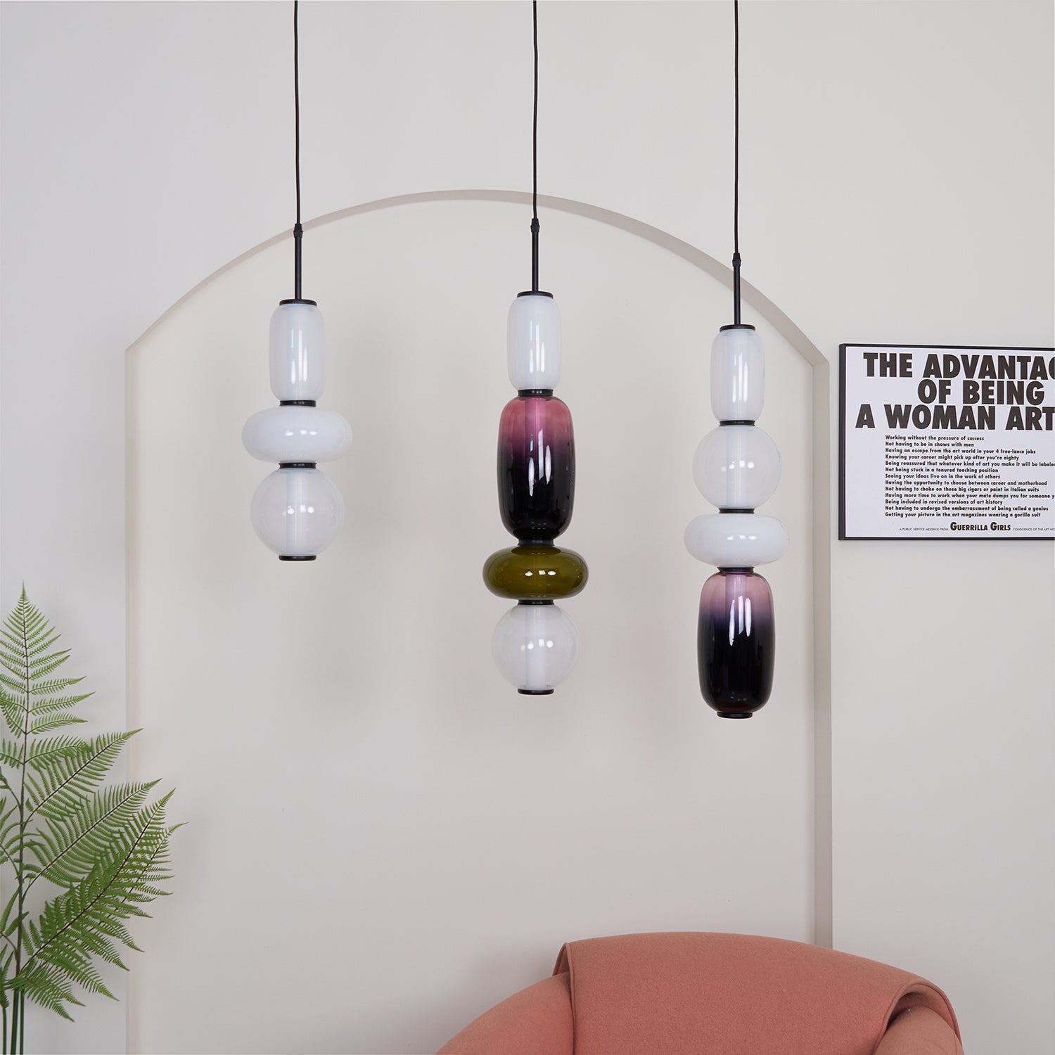 Pendant Light LED | Layered Shade Ceiling Design