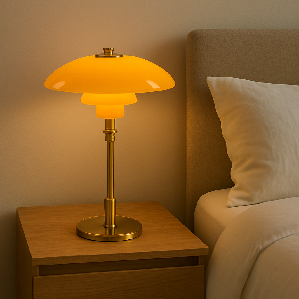 Table Lamp | Layered Shade Lighting
