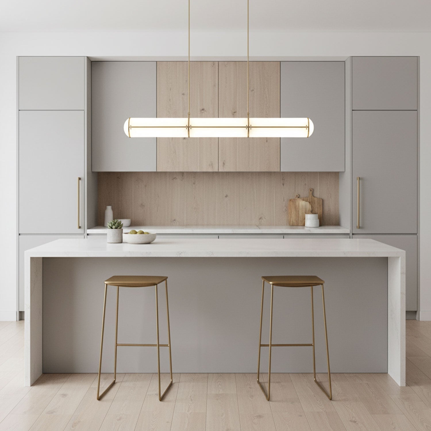 Pendant Light | Cylindrical Tube Ceiling Lamp