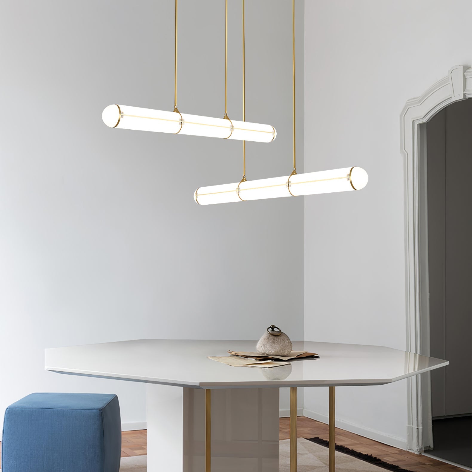 Pendant Light | Cylindrical Tube Ceiling Lamp