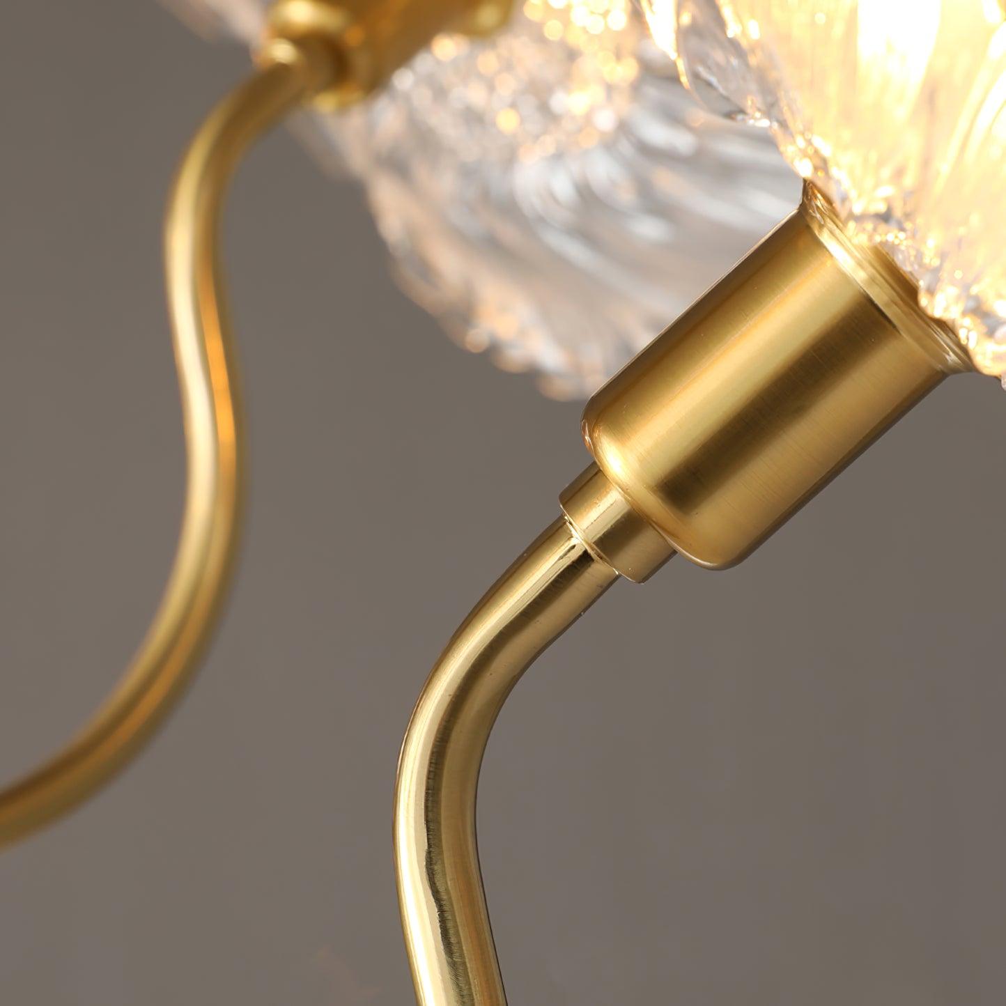 Chandelier Light Fixture | Ceiling Lamp with 3 or 6 Heads