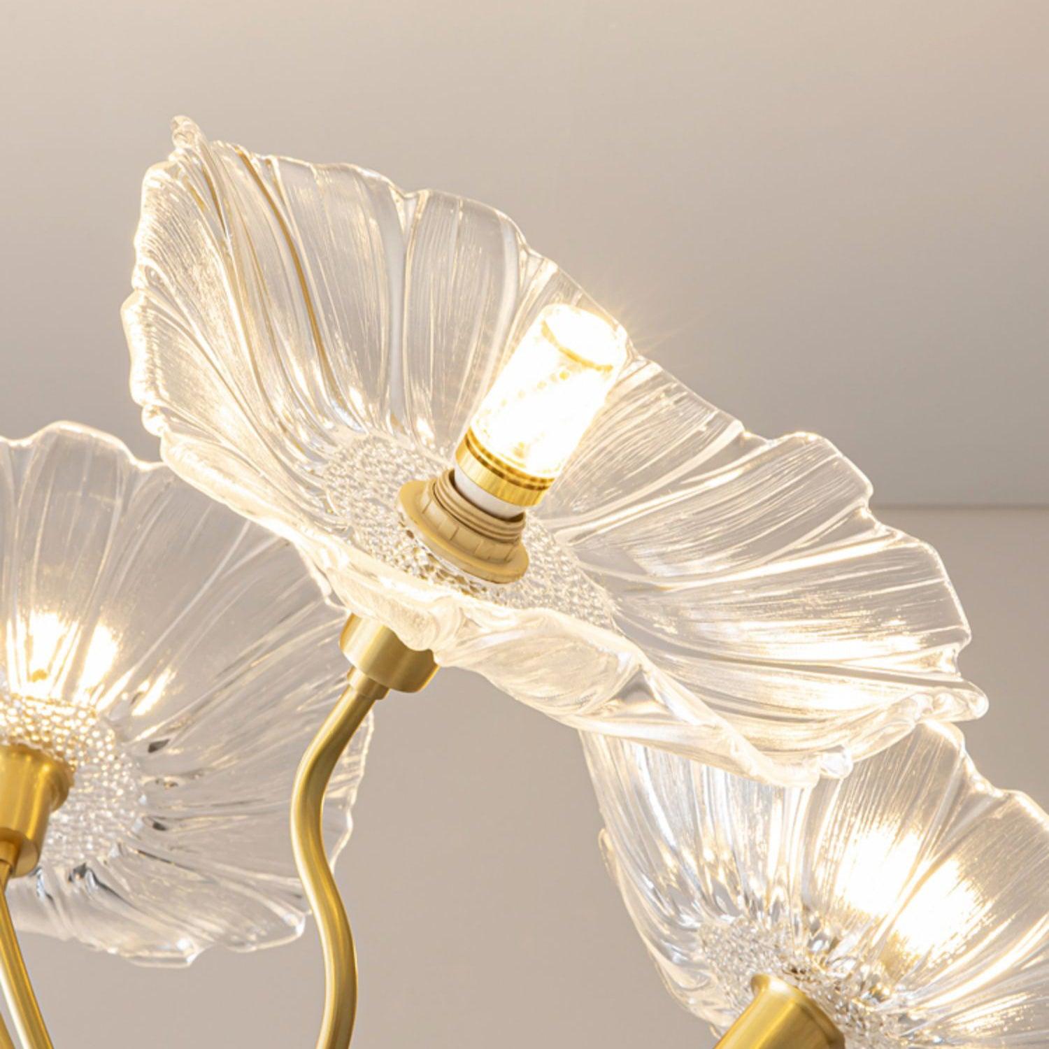Chandelier Light Fixture | Ceiling Lamp with 3 or 6 Heads