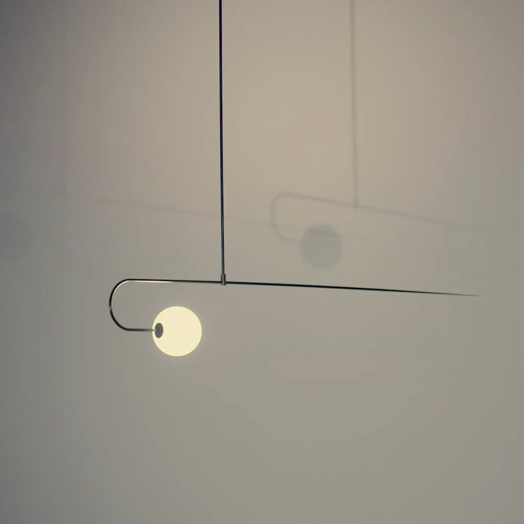 Chandelier Light | Ceiling Lamp with Mobile Arc Design