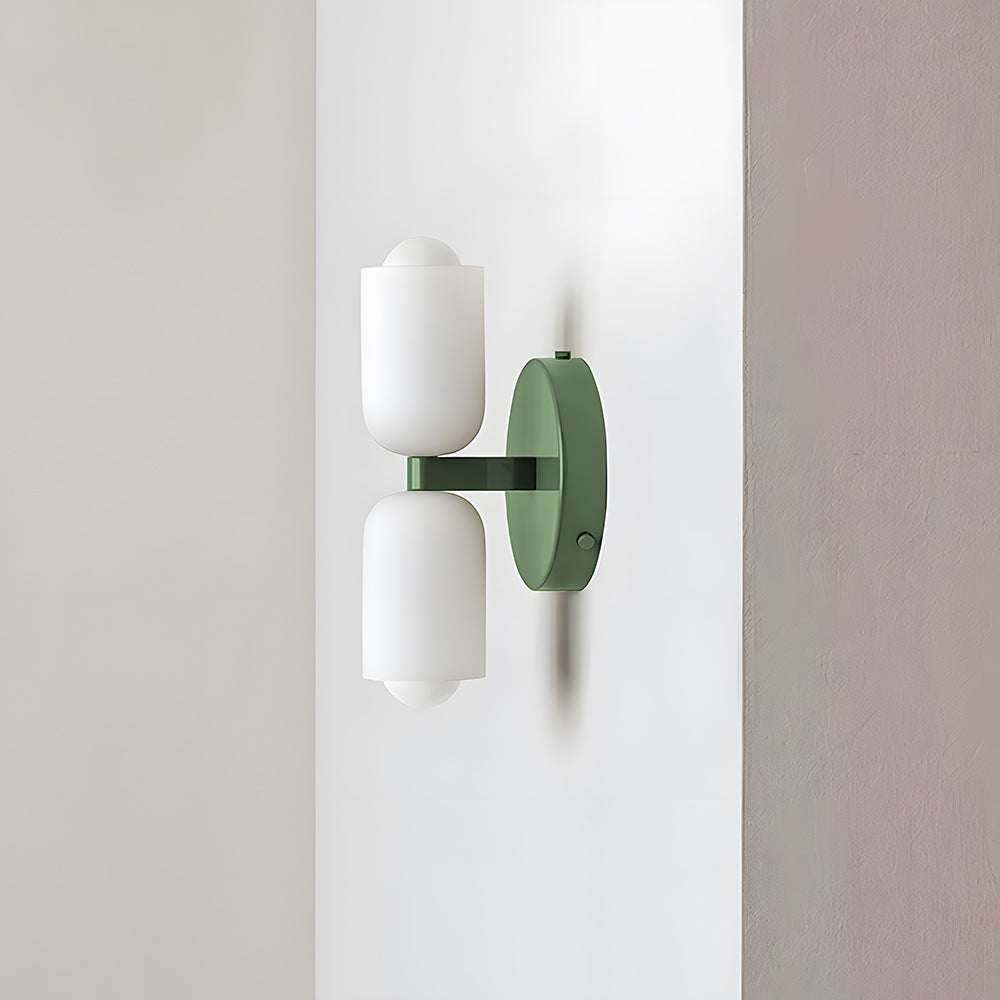 Wall Light | Dual Cylinder Sconce