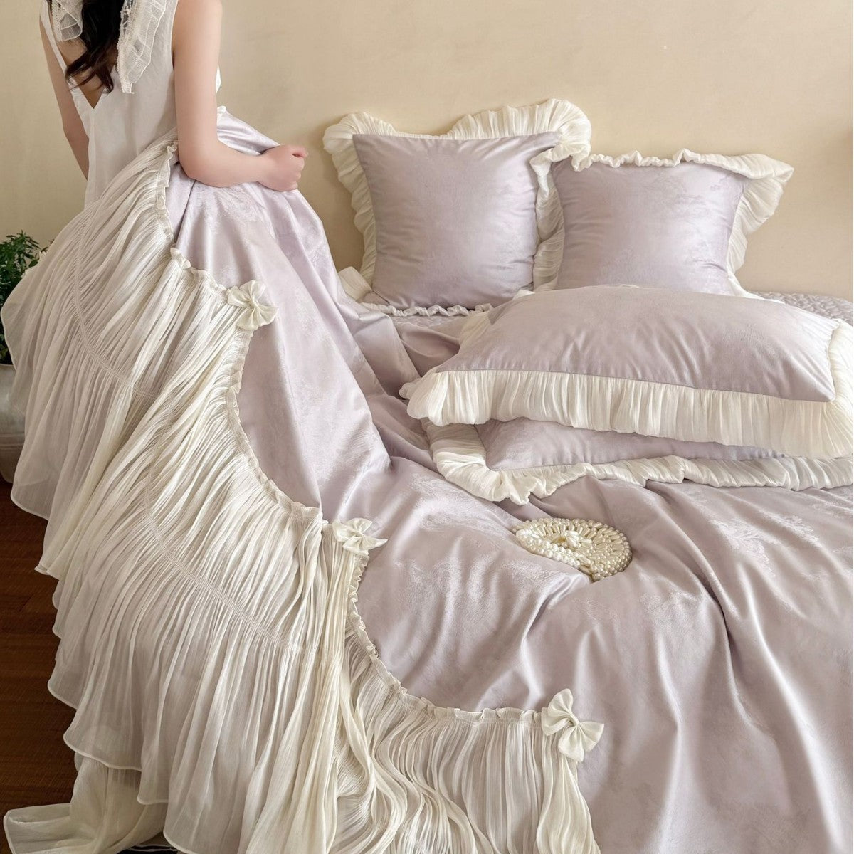 Satin-Duvet Cover Set