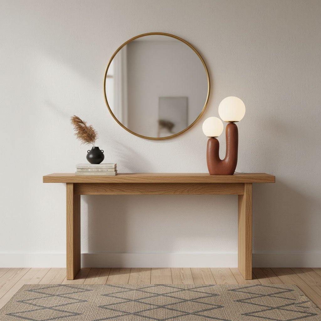 Table Lamp | Double Globe Table Light