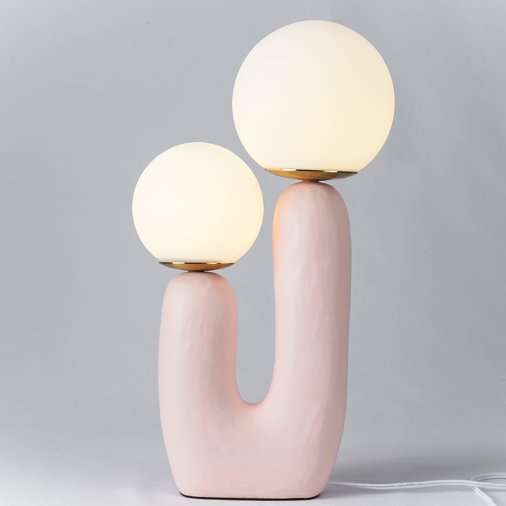 Table Lamp | Double Globe Table Light