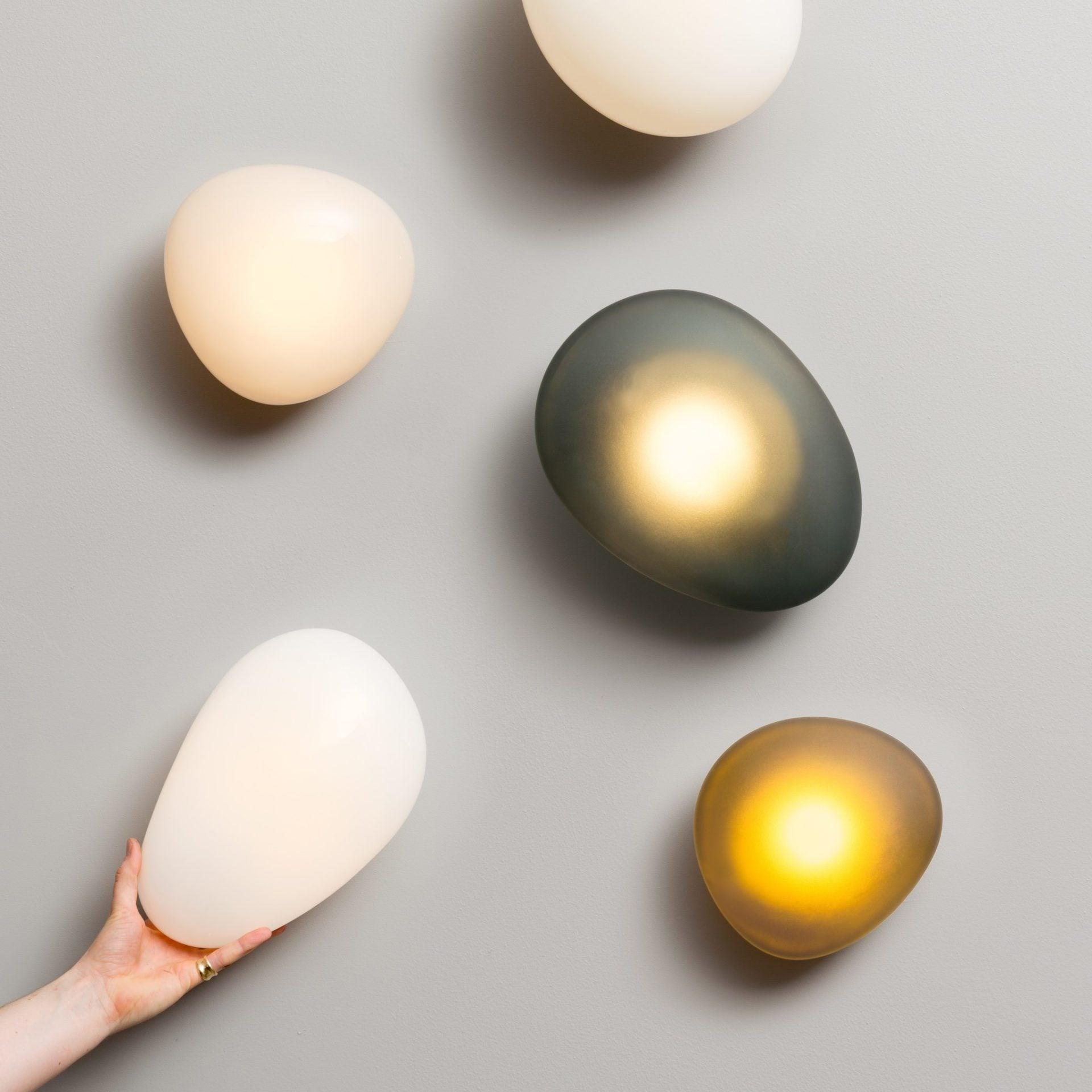 Wall Light Oval | LED Glass Fixture