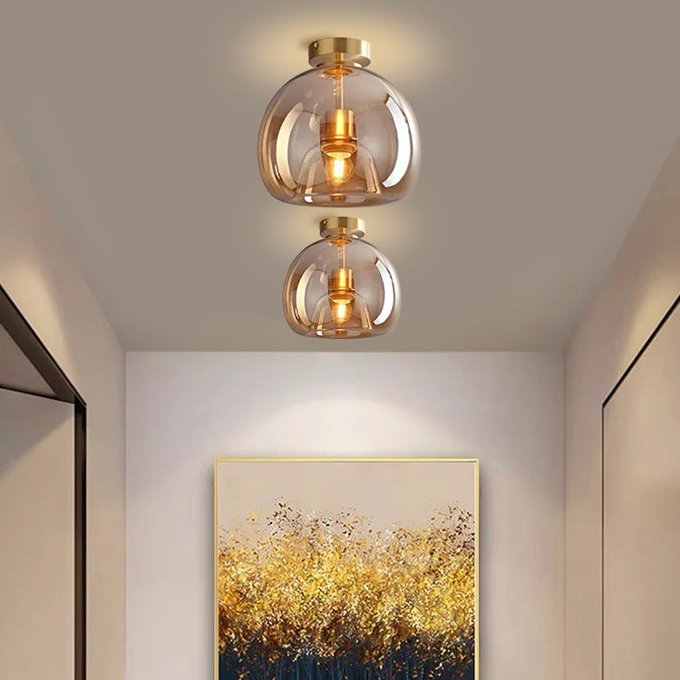 Ceiling Light | Modern Glass Globe