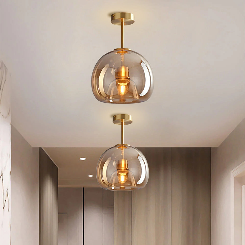 Ceiling Light | Modern Glass Globe