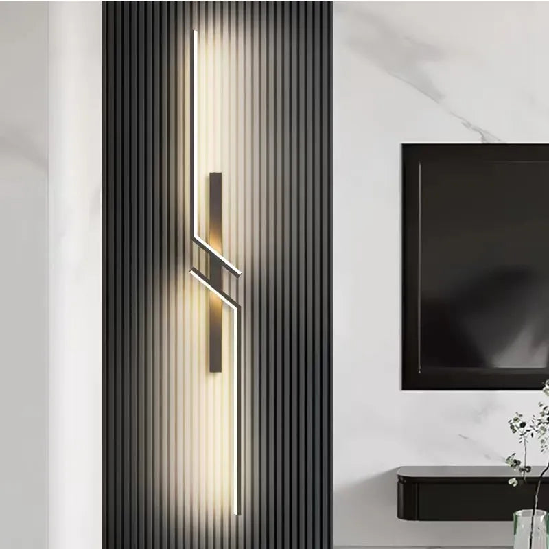 Wall Light | Linear Double Bar LED Fixture