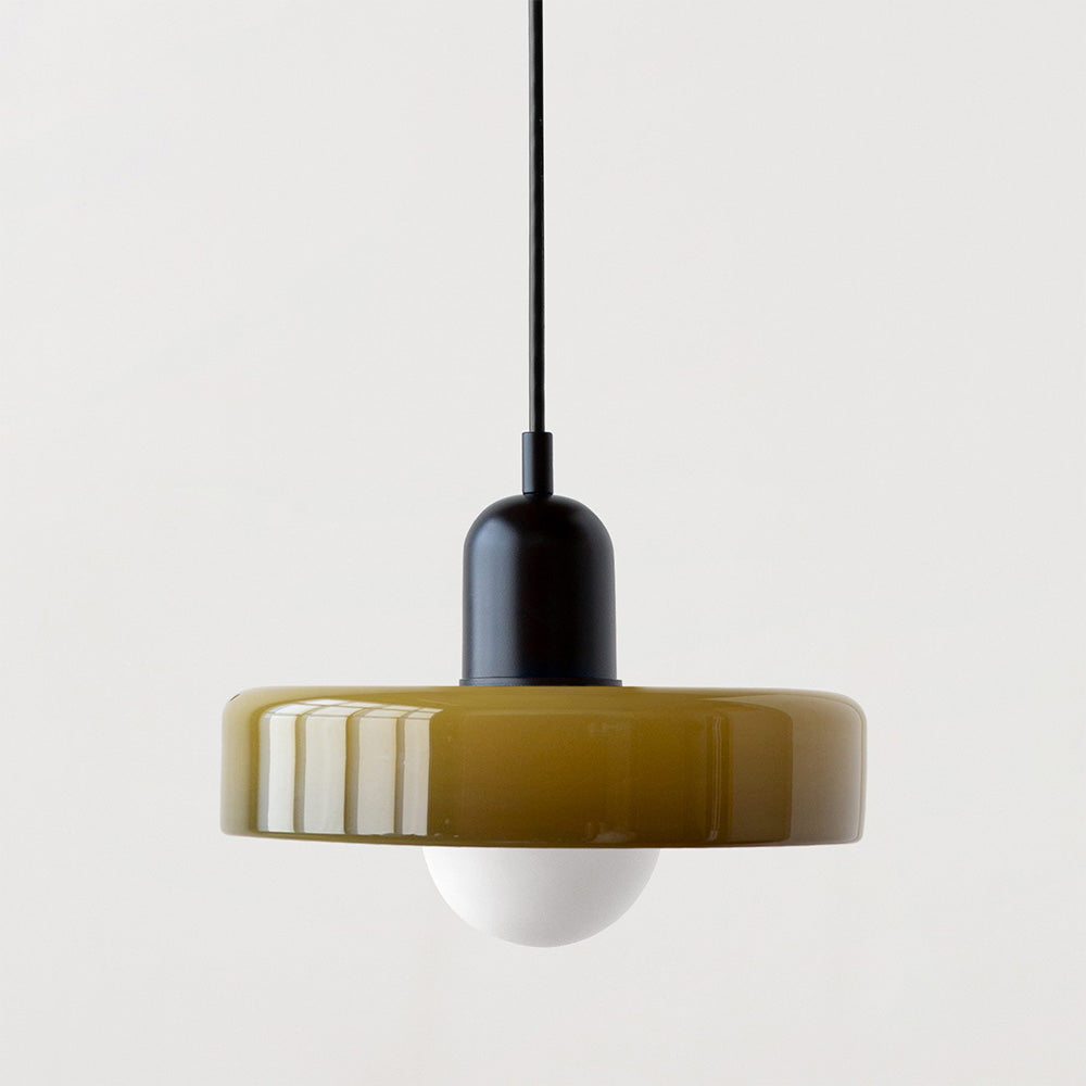 Modern Pendant Light | Triple Glass Ceiling Fixture